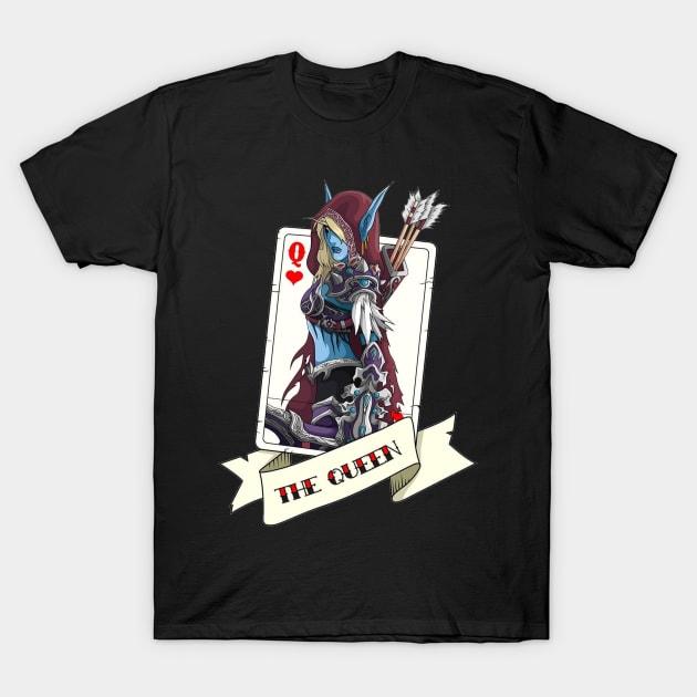 sylvanas T-Shirt by dubcarnage